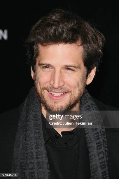 Guillaume Canet attends the "A Single Man" Paris premiere at Cinema UGC Normandie on February 9, 2010 in Paris, France.