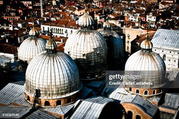 places of the world - basilica of saint mark (basilica di san marco), venice, italy - basilica di san marco 個照片及圖片檔