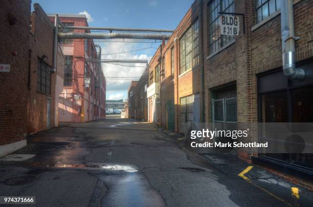 factory town - schottland stock pictures, royalty-free photos & images
