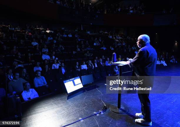 Bob Hoffman attends Adtech Programmatisk event organized by ANFO at Latter on June 14, 2018 in Oslo, Norway.