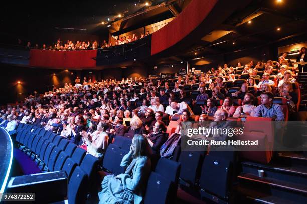 Atmosphere at Adtech Programmatisk event organized by ANFO at Latter on June 14, 2018 in Oslo, Norway.