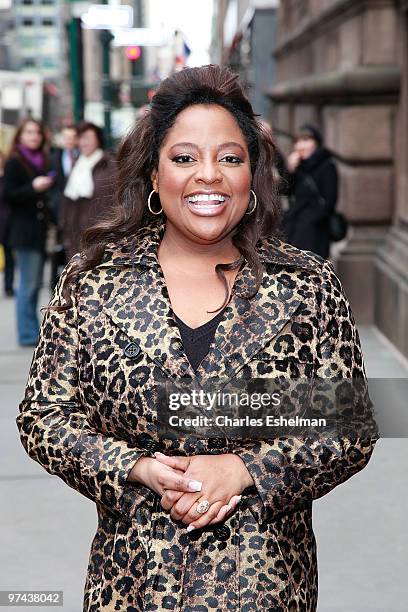 "The View" co-host, Sherri Shepherd attends the delivery of eight-foot tall Oscar statues for the 82nd Annual Academy Awards New York viewing party...