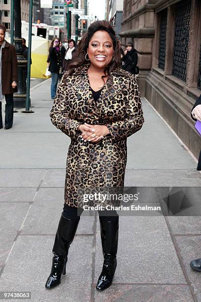"The View" co-host, Sherri Shepherd attends the delivery of eight-foot tall Oscar statues for the 82nd Annual Academy Awards New York viewing party...