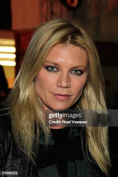 Peta Wilson attends the ManifestEquality opening night party on March 3, 2010 in Hollywood, California.