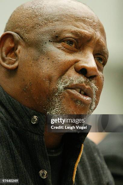 Lou Gossett Jr. Attends the House Oversight and Government Reform hearing on prostate cancer at the Rayburn House Office Building on March 4, 2010 in...