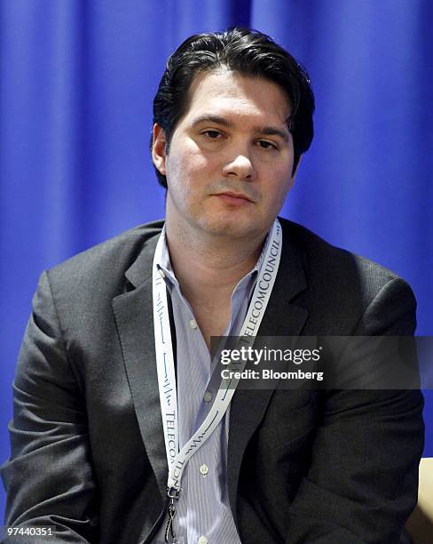 Rich Maggiotto, president and chief executive officer of Zinio Inc., speaks during a panel discussion for the Qualcomm Inc. Snapdragon processor at...