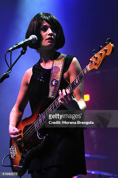 Carmen Consoli performs at the Alcatraz club on March 4, 2010 in Milan, Italy.