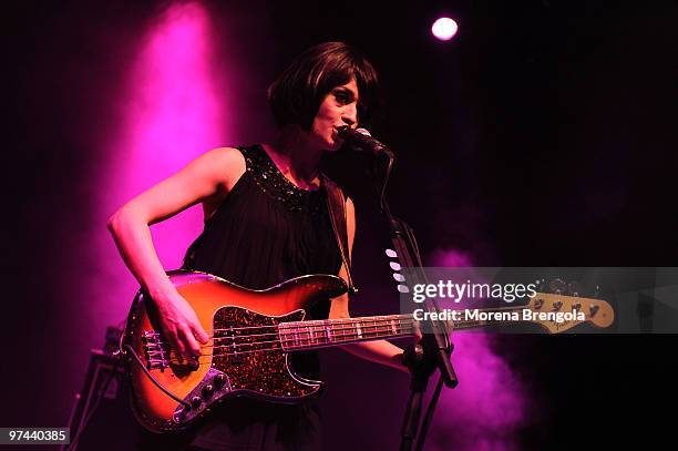 Carmen Consoli performs at the Alcatraz club on March 4, 2010 in Milan, Italy.