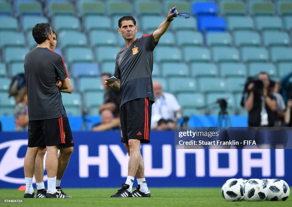Spain Training Session - 2018 FIFA World Cup Russia