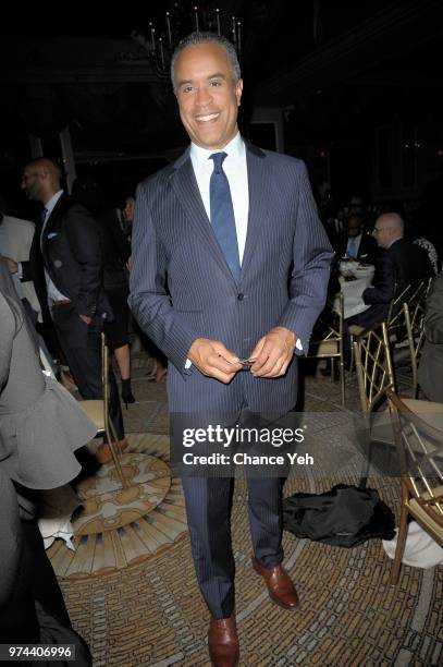 Maurice DuBois attends Urban Tech 2018 Gala Awards dinner at The Pierre Hotel on June 13, 2018 in New York City.