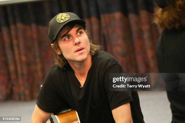 Producer Ross Copperman joins ACM Lifting Lives campers during ACM Lifting Lives Music Camp Songwriting Workshop at Vanderbilt University on June 14,...