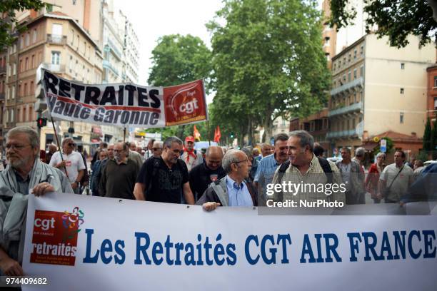 Several trade unions called retired people to demonstrate against the policies of Macron on retirement and retired people and broadly against his...