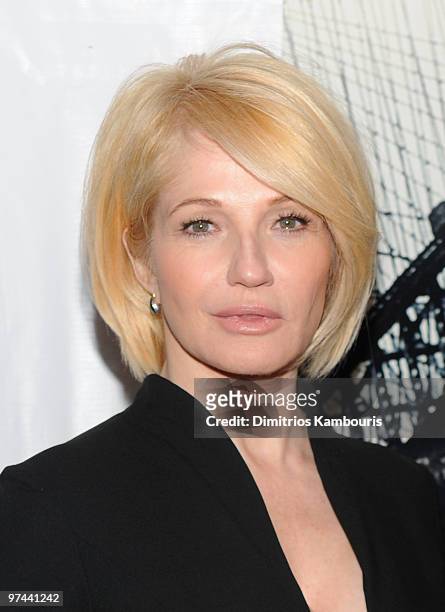 Actress Ellen Barkin attends the premiere of "Brooklyn's Finest" at AMC Loews Lincoln Square 13 theater on March 2, 2010 in New York City.