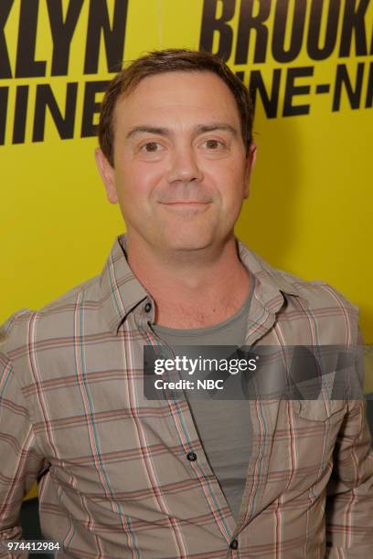 Pictured: Joe Lo Truglio at UCB Sunset Theatre on June 13, 2018 --