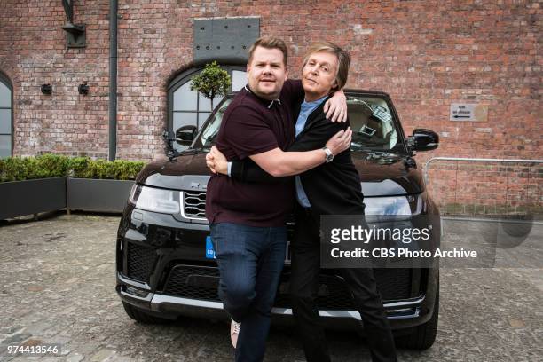 Carpool Karaoke in London with Paul McCartney, scheduled to air on THE LATE LATE SHOW WITH JAMES CORDEN