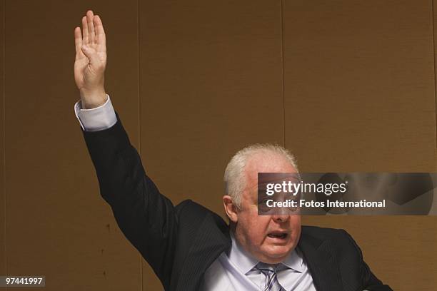 Jim Sheridan at the Four Seasons Hotel in New York City, New York on November 22, 2009. Reproduction by American tabloids is absolutely forbidden.