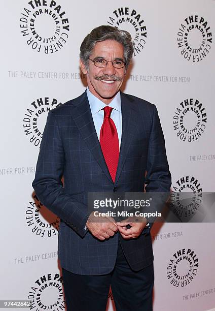 Journalist Geraldo Rivera attends "America's Most Wanted" event at The Paley Center for Media on March 4, 2010 in New York City.