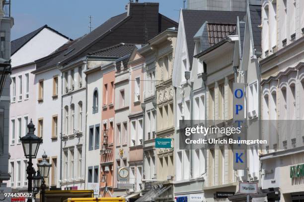 Bonn at the Rhine river, the former federal capital and since the move of the federal government to Berlin, federal city. Historic house facades in...