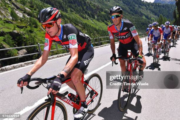 Tejay van Garderen of The United States and BMC Racing Team / Alessandro De Marchi of Italy and BMC Racing Team / during the 82nd Tour of Switzerland...