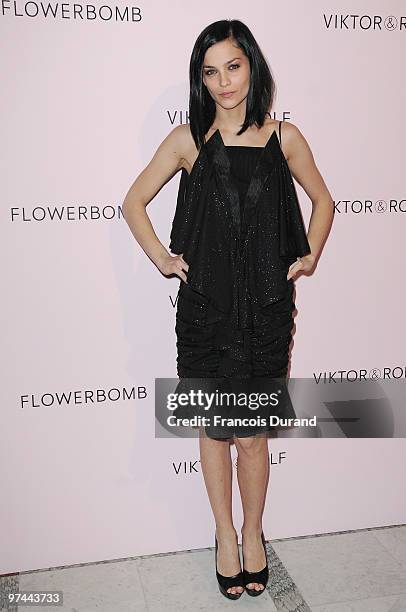 Leigh Lezard attends the Victor & Rolf 'Flower Bomb' 5th Anniversary during Paris Fashion Week at Hotel Meurice on March 4, 2010 in Paris, France.