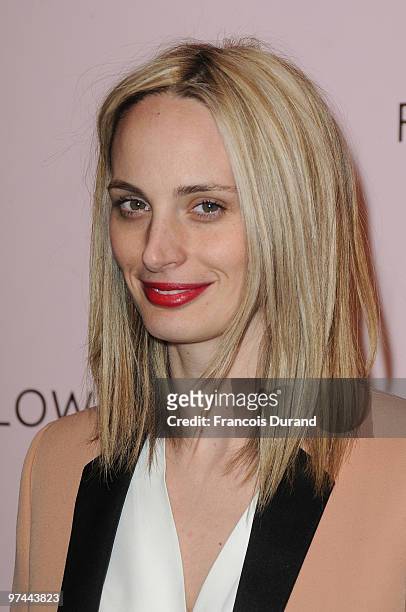 Lauren Santo Domingo attends the Victor & Rolf 'Flower Bomb' 5th Anniversary during Paris Fashion Week at Hotel Meurice on March 4, 2010 in Paris,...