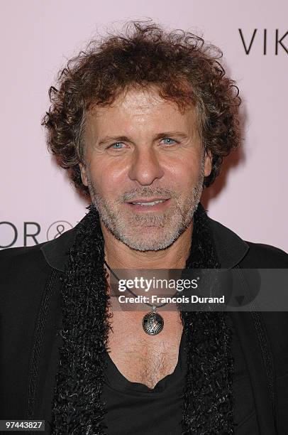 Renzo Rosso attends the Victor & Rolf 'Flower Bomb' 5th Anniversary during Paris Fashion Week at Hotel Meurice on March 4, 2010 in Paris, France.