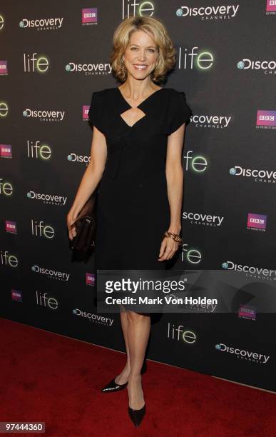 Investigative reporter Paula Zahn attends the premiere of "Life" at Alice Tully Hall, Lincoln Center on March 4, 2010 in New York City.