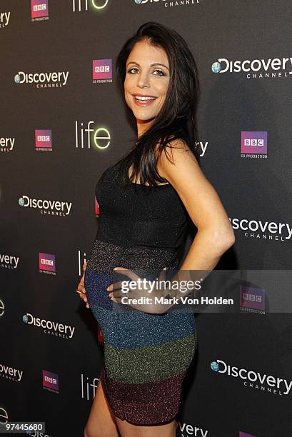 Personality Bethenny Frankel attends the premiere of "Life" at Alice Tully Hall, Lincoln Center on March 4, 2010 in New York City.
