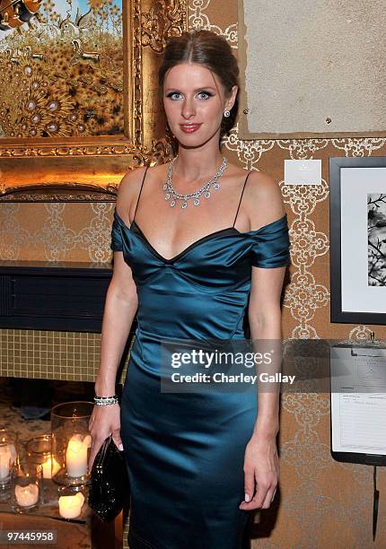 Nicky Hilton attends Art of Elysium's "Pieces Of Heaven" presented by Vanity Fair and BMW held at Palihouse Holloway on March 4, 2010 in Los Angeles,...