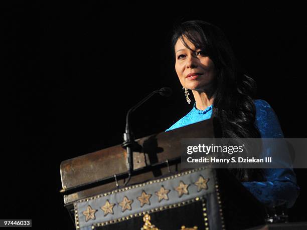 Elizabeth Lindsey attends Thank You Tibet! at the Cathedral of St. John the Divine on March 4, 2010 in New York City.