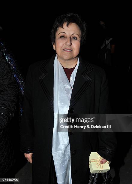 Nobel Laureate Shirin Ebadi attends Thank You Tibet! at the Cathedral of St. John the Divine on March 4, 2010 in New York City.
