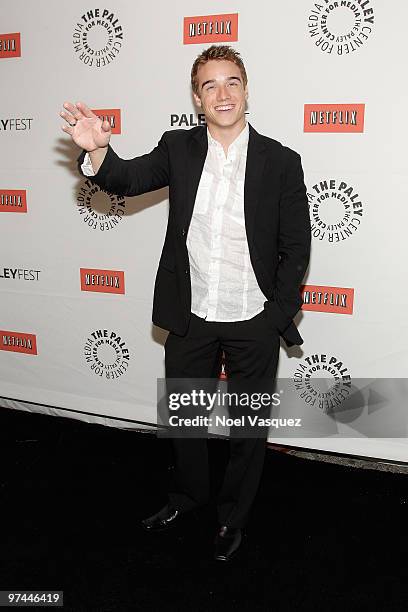 Brando Eaton attends the 27th Annual PaleyFest presents ''Dexter'' on March 4, 2010 in Beverly Hills, California.