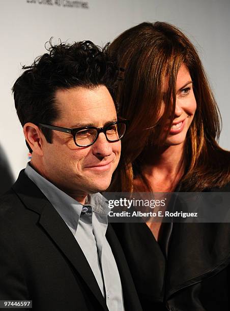 Director/producer/writer J.J. Abrams and wife Katie McGrath arrive at the 5th Annual 'Oscar Wilde: Honoring The Irish In Film' held at the Wilshire...