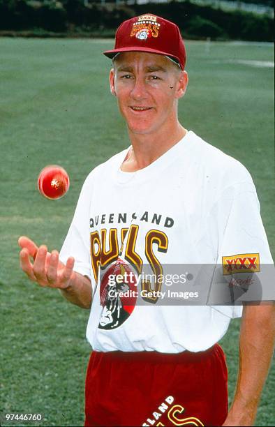 Portrait of Andy Bichel of Queensland.