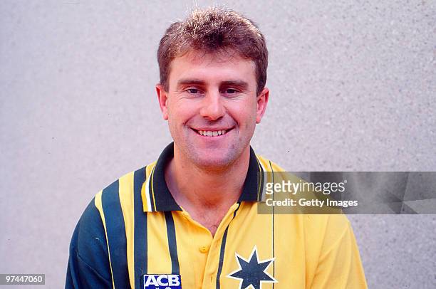 Portrait of Mark Taylor of Australia.