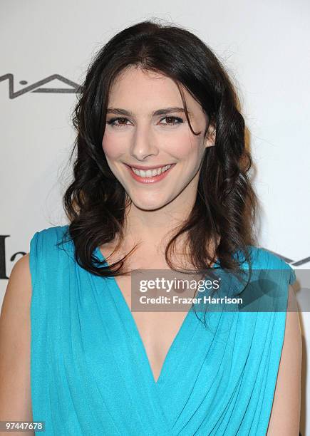 Actress Liane Balaban arrives at the 3rd Annual Women In Film Pre-Oscar Party at a private residence in Bel Air on March 4, 2010 in Los Angeles,...