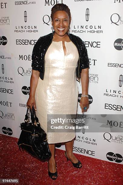 Pounder arrives at the 3rd Annual Essence Black Women In Hollywood Luncheon at Beverly Hills Hotel on March 4, 2010 in Beverly Hills, California.