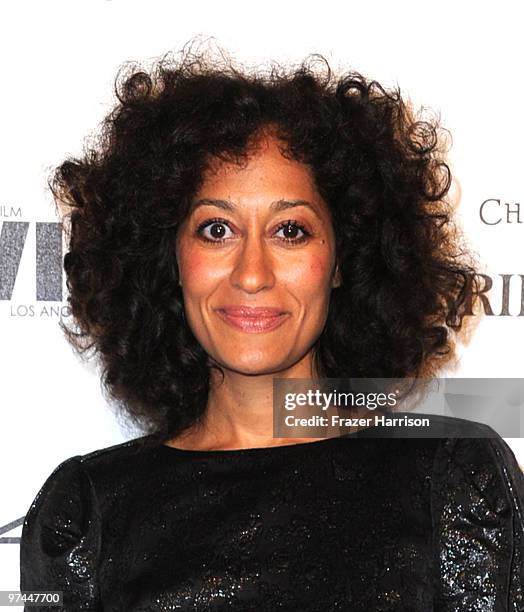 Actress Tracee Ellis Ross arrives at the 3rd Annual Women In Film Pre-Oscar Party at a private residence in Bel Air on March 4, 2010 in Los Angeles,...