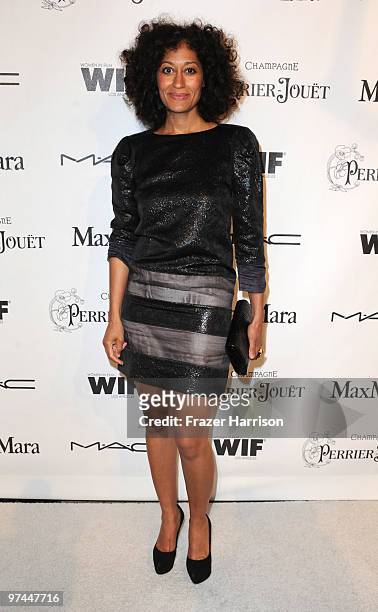 Actress Tracee Ellis Ross arrives at the 3rd Annual Women In Film Pre-Oscar Party at a private residence in Bel Air on March 4, 2010 in Los Angeles,...