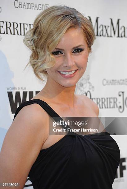 Actreee Brianna Brown arrives at the 3rd Annual Women In Film Pre-Oscar Party at a private residence in Bel Air on March 4, 2010 in Los Angeles,...