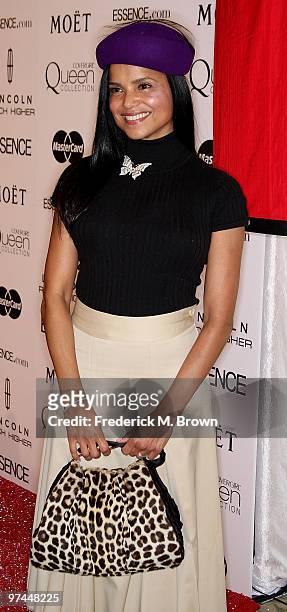 Actress Victoria Rowell attends the third annual Essence Black Women in Hollywood Luncheon at the Beverly Hills Hotel on March 4, 2010 in Beverly...