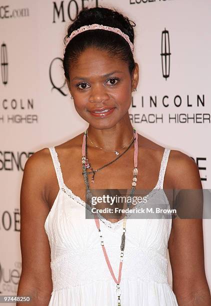 Actress Kimberly Elise attends the third annual Essence Black Women in Hollywood Luncheon at the Beverly Hills Hotel on March 4, 2010 in Beverly...