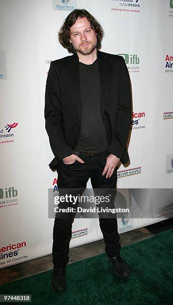 Songwriter Colin Devlin attends the 5th Annual Oscar Wilde: Honoring The Irish In Film Awards at The Wilshire Ebell Theatre on March 4, 2010 in Los...