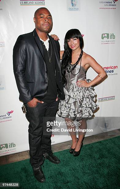 Jupiter Rising" band members Spencer Nezey and Jessie Payo attend the 5th Annual Oscar Wilde: Honoring The Irish In Film Awards at The Wilshire Ebell...