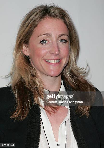 Actress Flora Montgomery attends the 5th Annual Oscar Wilde: Honoring The Irish In Film Awards at The Wilshire Ebell Theatre on March 4, 2010 in Los...