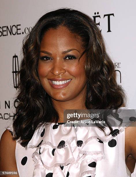 Pro boxer Laila Ali attends the 3rd annual Essence Black Women In Hollywood luncheon at Beverly Hills Hotel on March 4, 2010 in Beverly Hills,...