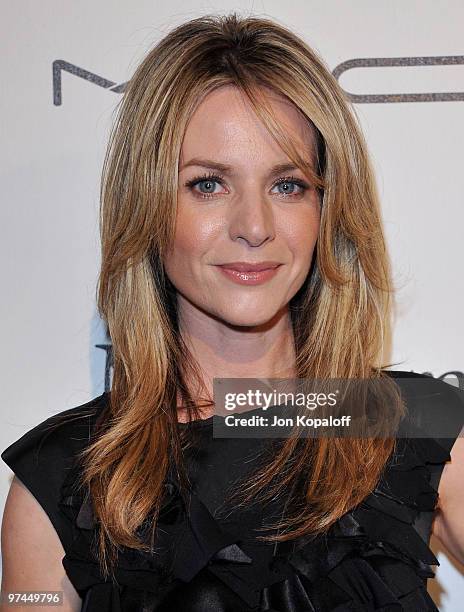 Actress Jessalyn Gilsig arrives at the 3rd Annual Women In Film Pre-Oscar Party at a private residence on March 4, 2010 in Los Angeles, California.