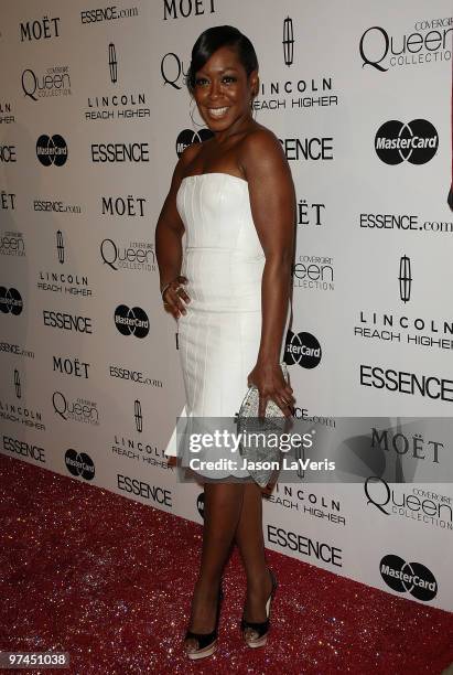 Actress Tichina Arnold attends the 3rd annual Essence Black Women In Hollywood luncheon at Beverly Hills Hotel on March 4, 2010 in Beverly Hills,...
