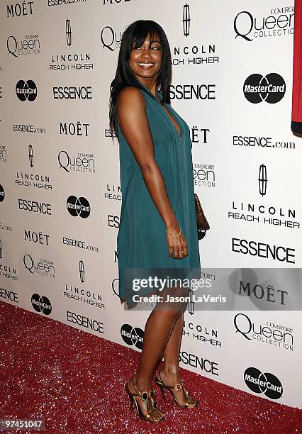 Actress Tatyana Ali attends the 3rd annual Essence Black Women In Hollywood luncheon at Beverly Hills Hotel on March 4, 2010 in Beverly Hills,...