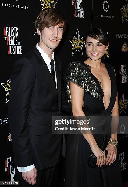 Mia Maestro arrives at the Hollywood Domino's 3rd annual pre-Oscar Hollywood gala on March 4, 2010 in Beverly Hills, California.